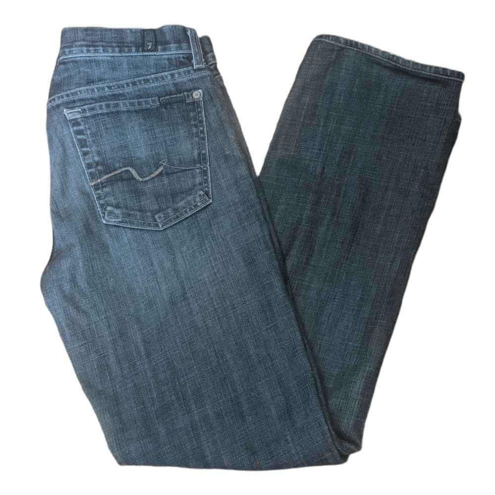 7 FOR ALL MANKIND Women's Mid-Rise Bootcut Jeans Size 31